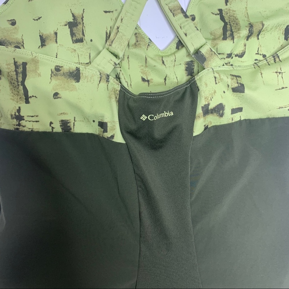 Columbia Light & Dark Green Razor Back Tank - Picture 10 of 14